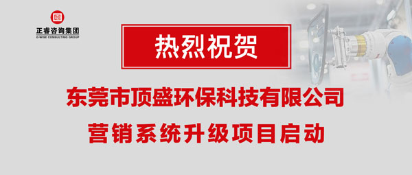 東莞市頂盛環(huán)?？萍加邢薰緺I銷系統(tǒng)升級項目啟動