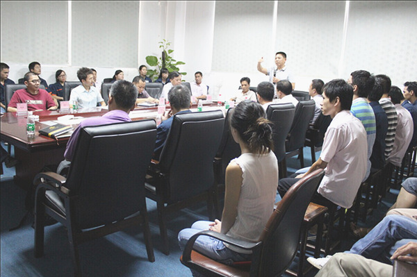 2014年9月30日，今泰管理升級誓師大會召開