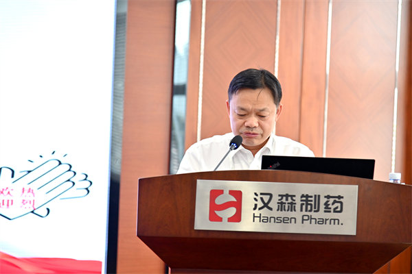 漢森制藥精益營銷管理升級推進辦主任、營銷副總裁敖凌松先生